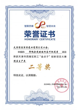 2021年”金點(diǎn)子“大賽二等獎(jiǎng)